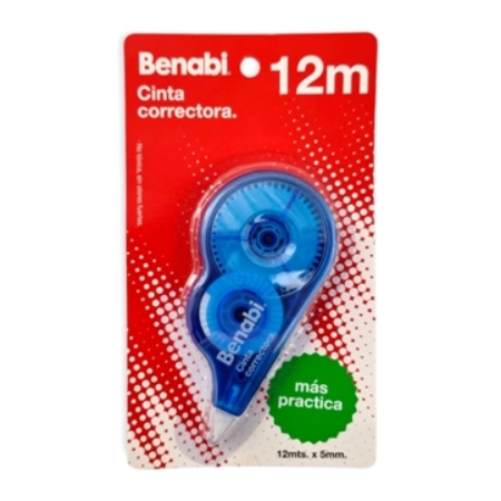 CORRECTOR CINTA BENABI 5 MM 12 M (21027)