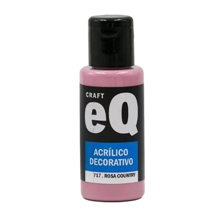 [L73819] ACRILICO DECORATIVO EQ ARTE ROSA COUNTRY 50 CC (717)