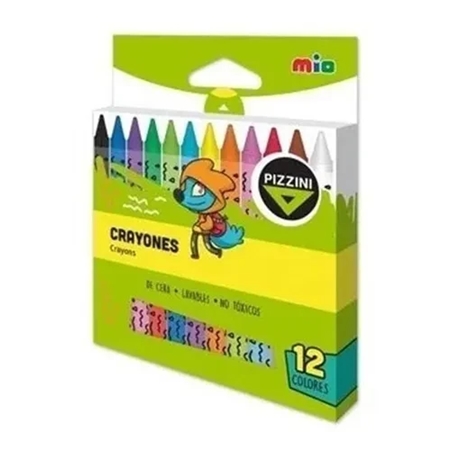 CRAYONES PIZZINI 12 UNID. (9312)