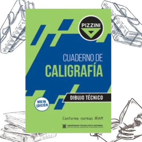 CUADERNO CALIGRAFIA PIZZINI DIBUJO TECNICO
