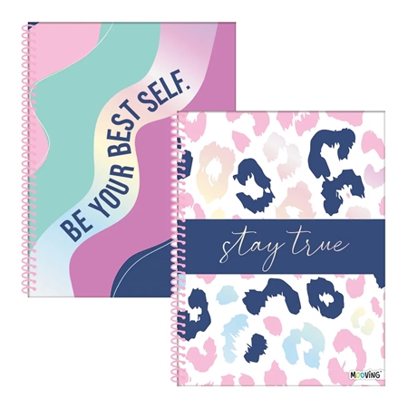 [L65660.3] CUADERNO MOOVING A4 80 HOJAS (1208235) SEMIRIGIDA RAYADO