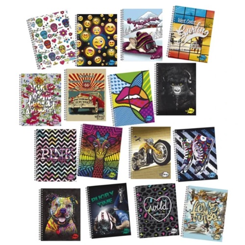 [306004] CUADERNO INKDROP A4 80 HOJAS SEMIRIGIDA