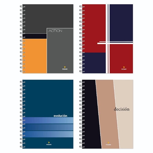 CUADERNO NOR-PAC A5 90 HOJAS (2110-12-13-14-15-18-17-19-EP  ) T/DURA