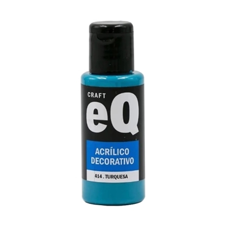 ACRILICO DECORATIVO EQ ARTE TURQUESA 50 CC (414)