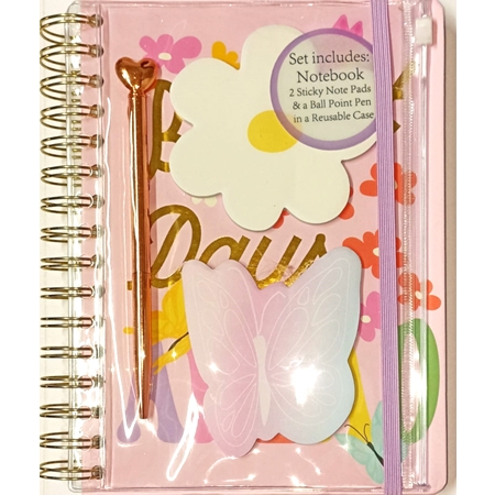 [201944] CUADERNO A5 CON ANOTADOR Y BOLIGRAFO (9219)