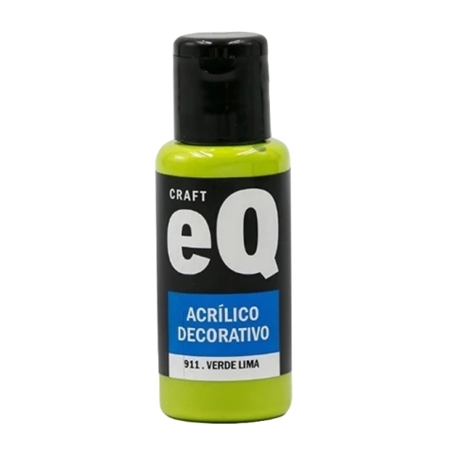 [L73811] ACRILICO DECORATIVO EQ ARTE VERDE LIMA 50 CC (911)