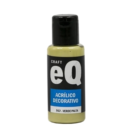[L73815] ACRILICO DECORATIVO EQ ARTE VERDE PALTA 50 CC (912)
