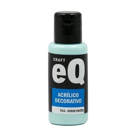 [L73828] ACRILICO DECORATIVO EQ ARTE VERDE PASTEL 50 CC (915)