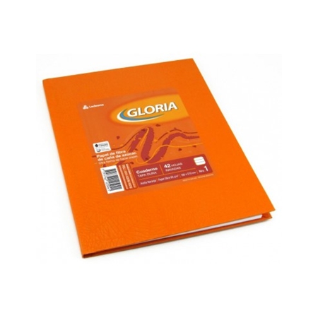CUADERNO GLORIA 16X21 CM 42 HOJAS T/DURA