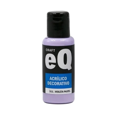 ACRILICO DECORATIVO EQ ARTE VIOLETA PASTEL 50 CC (511)
