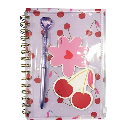 [201965] CUADERNO A5 CON ESTUCHE, NOTAS Y BOLIGRAFO (SC-A5-181) ESPIRAL