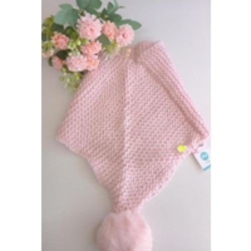 CUELLO GANCHILLO POMPON