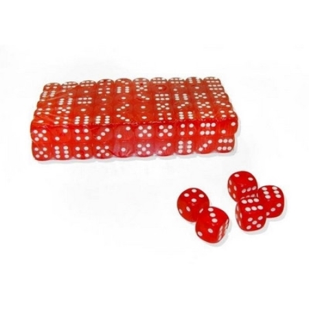 [524790533] DADOS 16 MM ROJO