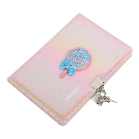 [205020] DIARIO INTIMO CHIMOLA SHINY LOLLIPOP PU (BT273)