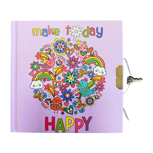 [65742] DIARIO INTIMO COLOURS MANDALA 15X15 CM (23307)