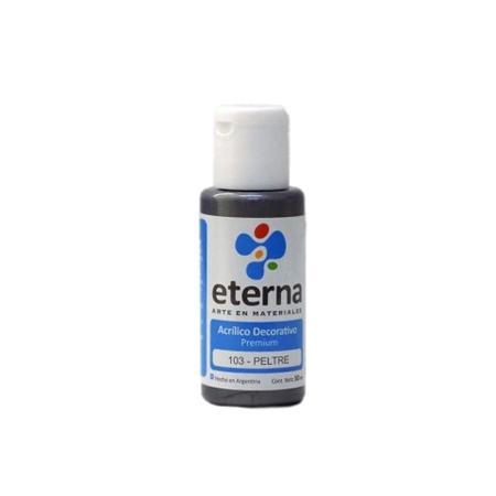 ACRILICO DECORATIVO ETERNA PELTRE 50 CC (103)