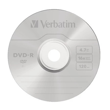 [203120] DVD VERBATIM/MEMOREX 120 MINUTOS 1 UNID.