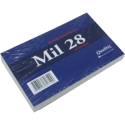 [308268-1] FICHAS MIL28 N° 3, 1 UNID. RAYADAS