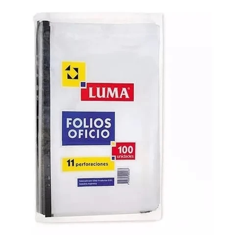 [309302] FOLIOS LUMA STANDARD OFICIO 1 UNID.