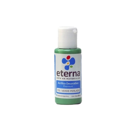 ACRILICO DECORATIVO ETERNA VERDE PERLADO 50 CC (175)