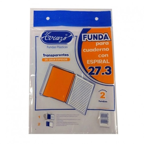 [309349] FUNDA PARA CUADERNO TRAZO N°7, 27,3 CM 1 UNID.