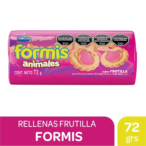 [K0344004] GALLETAS FORMIS 72 GR