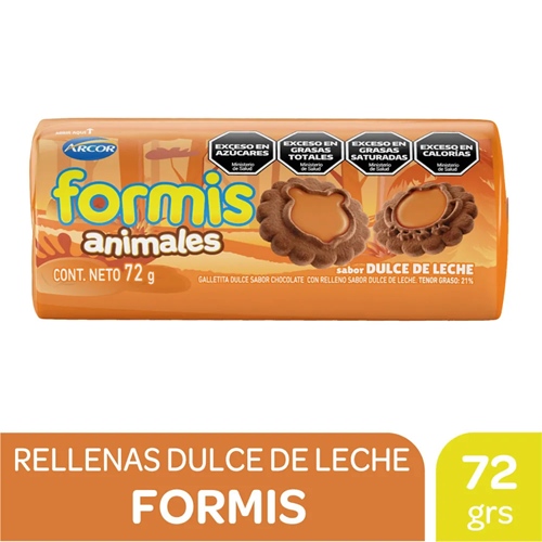 [K606-1] GALLETAS FORMIS DDL 72 GR