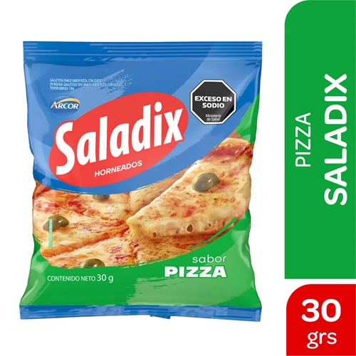 GALLETAS SALADIX PIZZA 30 GR