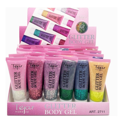 GEL CORPORAL TEJAR GLITTER (2711)