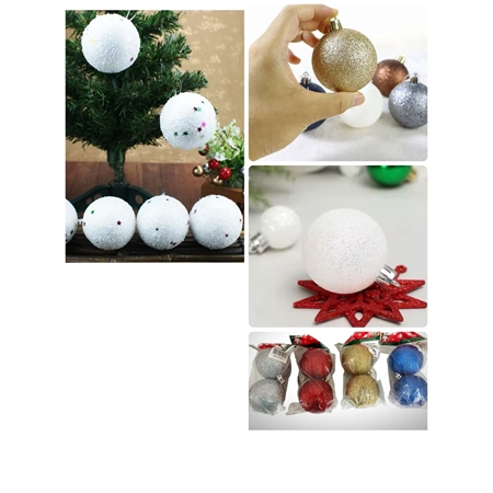 [112.602] GLOBO NAVIDEÑO N°6 2 UNID. (6011-602)