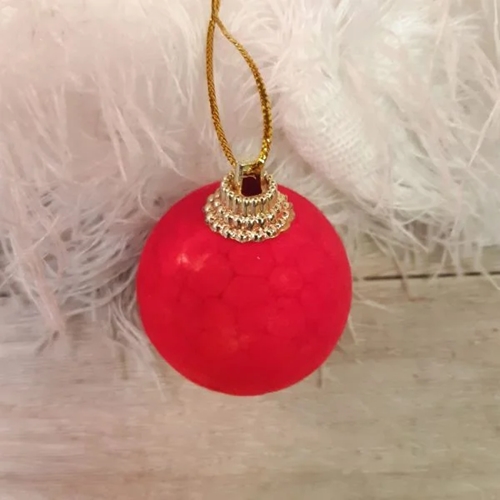 [6926312291483] GLOBO NAVIDEÑO N°6 AFELPADO 2 UNID. (NS229418)