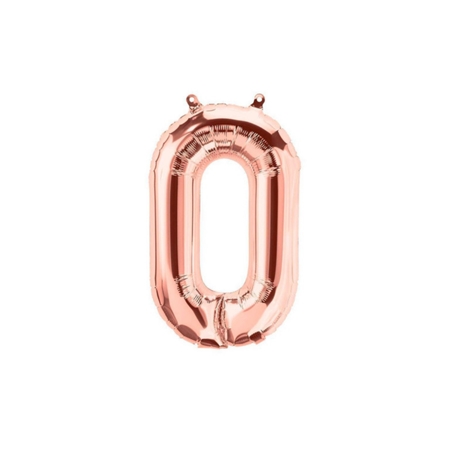 [20001] GLOBOS NUMERO 36 CM METALIZADO ROSE GOLD