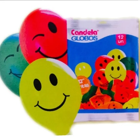 [7798130954630] GLOBOS CANDELA 12" 12 UNID.