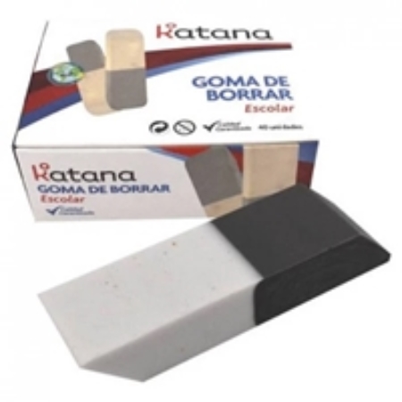 [305007] GOMA DE BORRAR KATANA BLANCO / GRIS