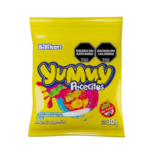 GOMITAS YUMMY PECESITOS 30 GR