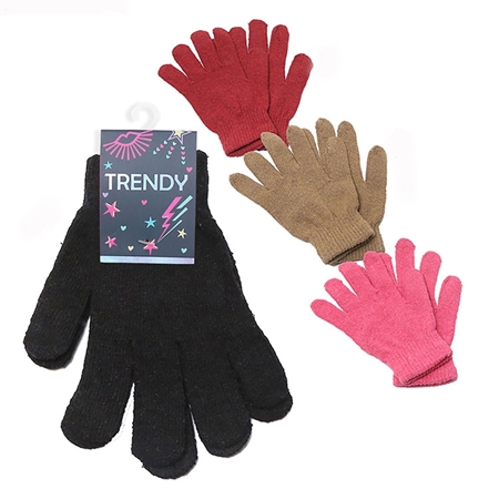 GUANTES TRENDY DAMA LISO (51140)