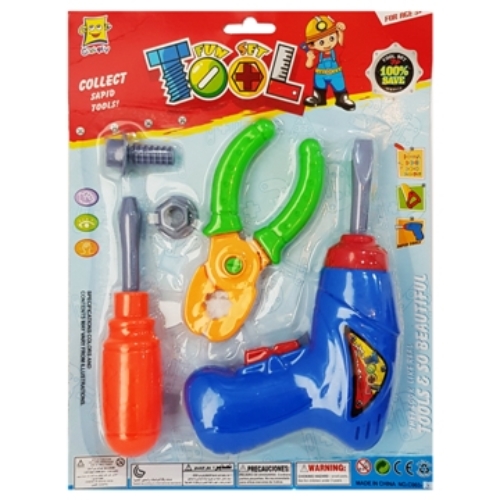 HERRAMIENTAS JUGUETE COOLDEY TOOL DIY SET 5 PIEZAS BLISTER