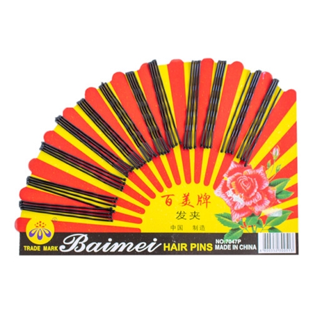 [6800352300513] INVISIBLES BAIMEI NEGROS / RUBIOS 8 UNID.