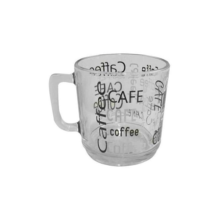 JARRO DECO RIGOLLEAU VIDRIO GRIS / NEGRO (RIGOLLEAU)