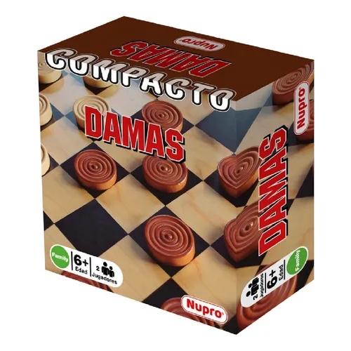 [314000001] JUEGO DAMAS NUPRO COMPACTO