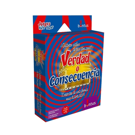 [79631] JUEGO DE CARTAS BONTUS VERDAD O CONSECUENCIA (514)