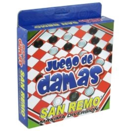 [5367590000007] JUEGO DE DAMAS SAN REMO