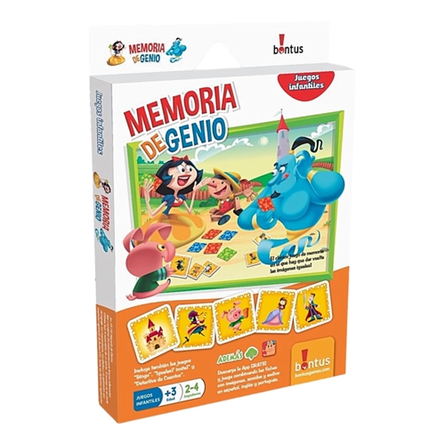 JUEGO DE MEMORIA BONTUS MEMORIA DE GENIO