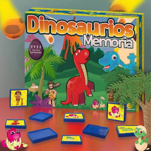 JUEGO DE MEMORIA YUYU DINOSAURIO