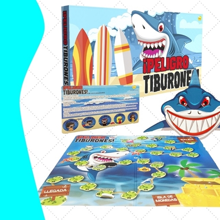 JUEGO DE MESA YUYU PELIGRO TIBURONES (115)