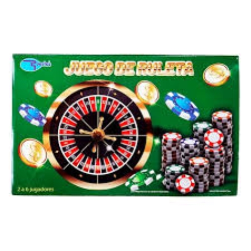 [J76389] JUEGO DE RULETA RUESTES (1247) CAJA 34X21 CM