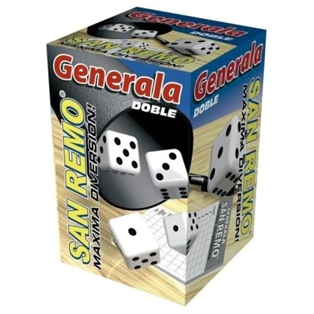 JUEGO GENERALA DOBLE SAN REMO