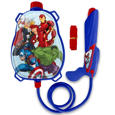 [8553] LANZADOR AGUA MOCHILA AVENGERS 42X33X6 CM (8558)