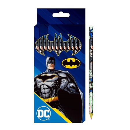 [092626527627] LAPICES DE COLOR CRESKO BATMAN LARGOS 12 UNID.