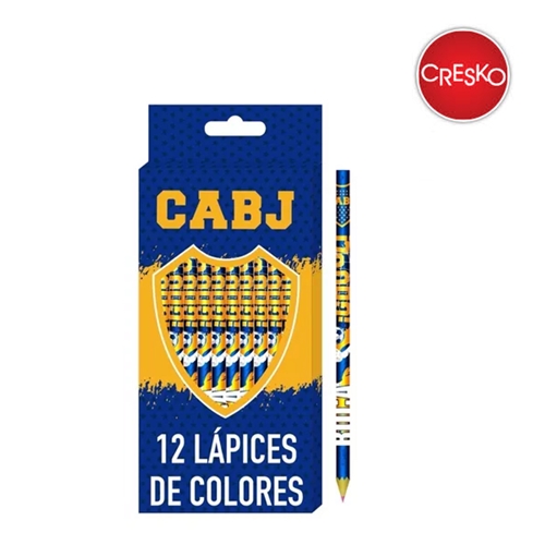 [092626528266] LAPICES DE COLOR CRESKO BOCA LARGOS 12 UNID.